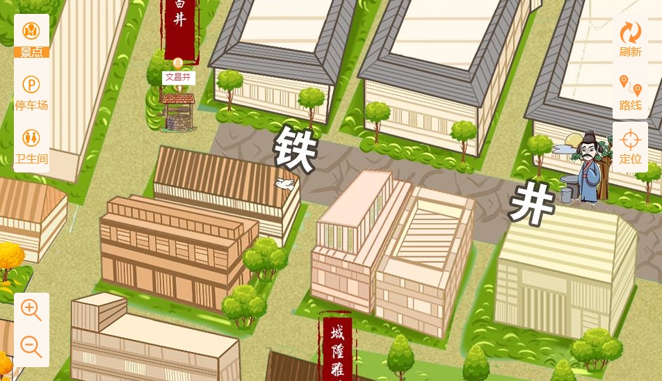 潍坊智慧景区：手绘地图与语音导览的完美融合